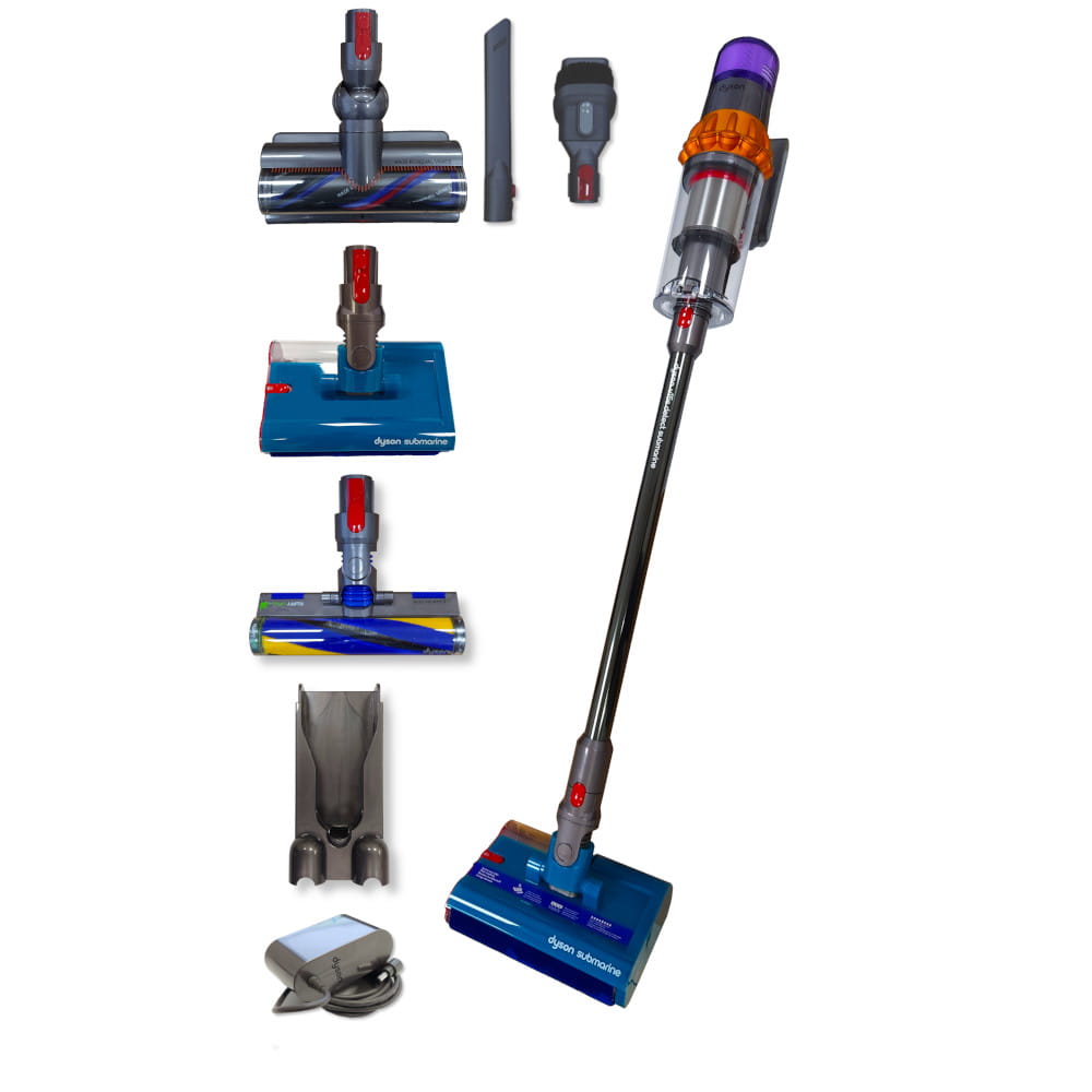 Dyson V15s Detect Submarine Nikiel/Żółty EU